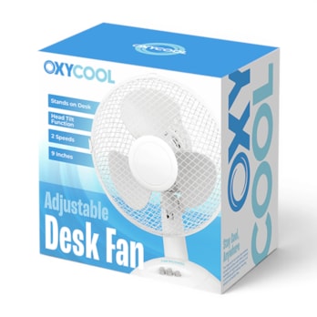 Wholesale 9" 2-Speed Desk Fan | Wholesale Direct Wholesale 9" 2-Speed Desk Fan | Wholesale Direct