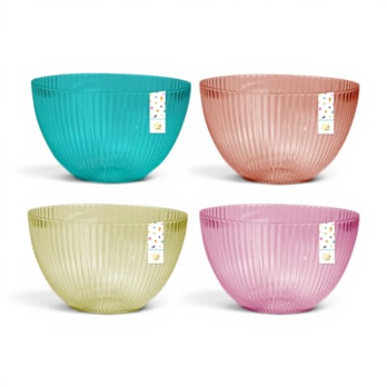 Wholesale Summer Plastic Bowl Dia 14cm | Wholesale Direct