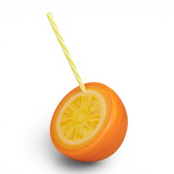 Wholesale Fruit Printed Tumbler With Straw 450ml | Wholesale Direct