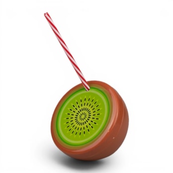 Wholesale Fruit Printed Tumbler With Straw 450ml | Wholesale Direct