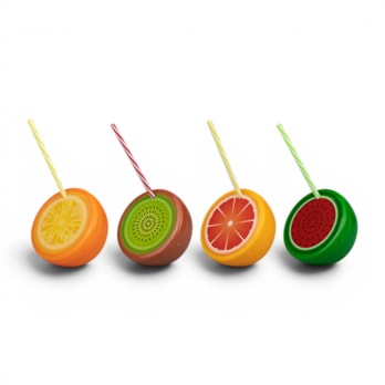 Wholesale Fruit Printed Tumbler With Straw 450ml | Wholesale Direct Wholesale Fruit Printed Tumbler With Straw 450ml | Wholesale Direct