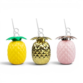 Wholesale Pineapple Cup With Straw | Wholesale Direct Wholesale Pineapple Cup With Straw | Wholesale Direct