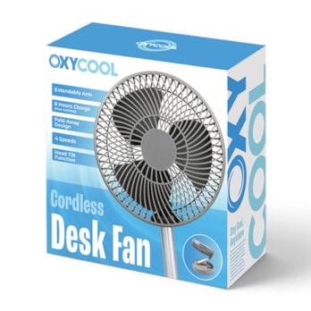 Wholesale 7.8" Cordless Desk Fan | Wholesale Direct