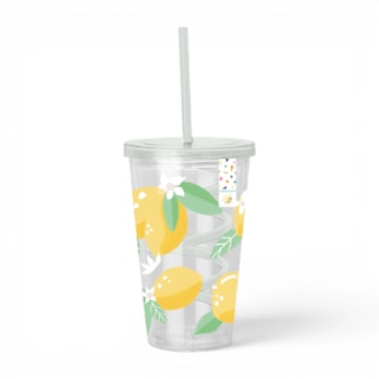 Wholesale Summer Party Fruit Cup & Swirly Straw | Wholesale Direct