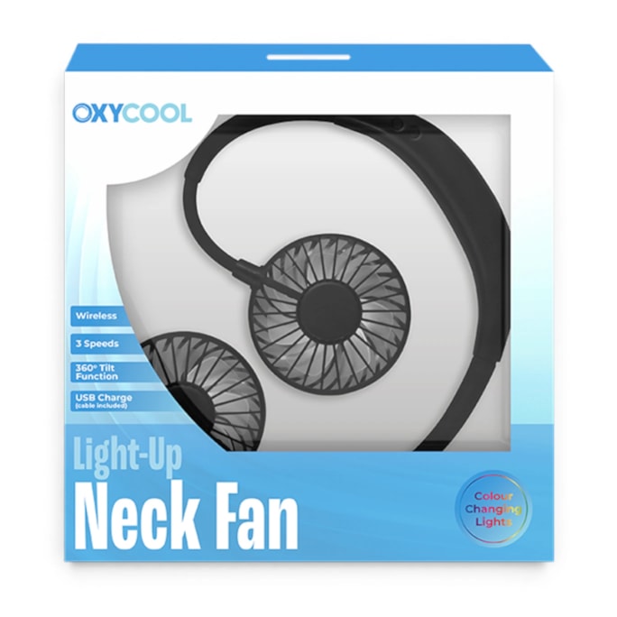 Wholesale Portable Neck Fan With Lights | Wholesale Direct