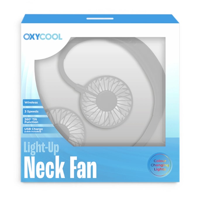 Wholesale Portable Neck Fan With Lights | Wholesale Direct