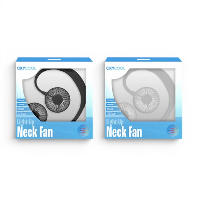 Wholesale Portable Neck Fan With Lights | Wholesale Direct