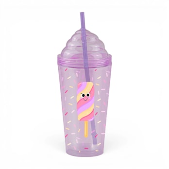 Wholesale Ice Cream Double Wall Tumbler With Straw | Wholesale Direct Wholesale Ice Cream Double Wall Tumbler With Straw | Wholesale Direct