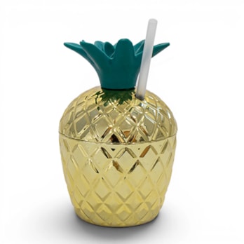 Wholesale Pineapple Tumbler with Straw 250ml | Wholesale Direct