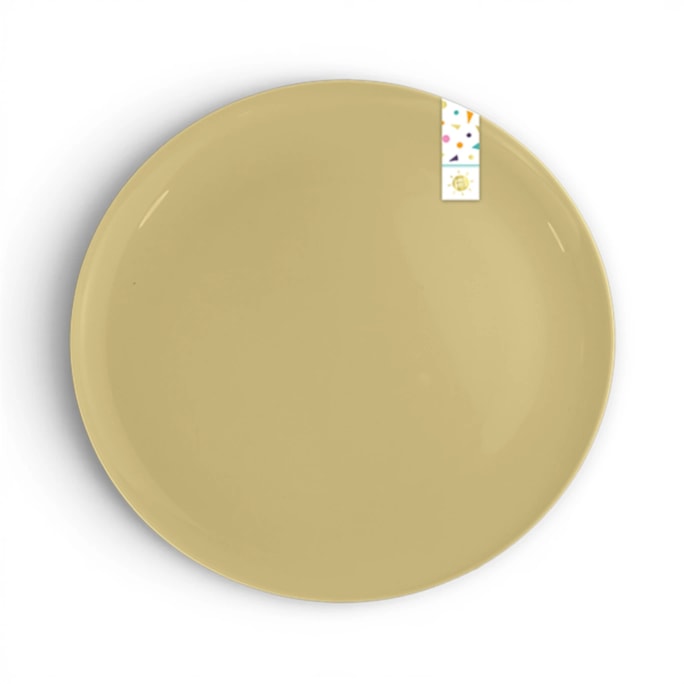 Wholesale Summer Plastic Plate Dia. 25cm 2pk | Wholesale Direct Wholesale Summer Plastic Plate Dia. 25cm 2pk | Wholesale Direct