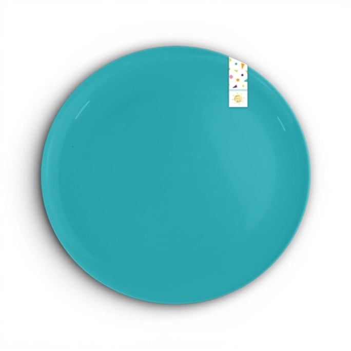Wholesale Summer Plastic Plate Dia. 25cm 2pk | Wholesale Direct