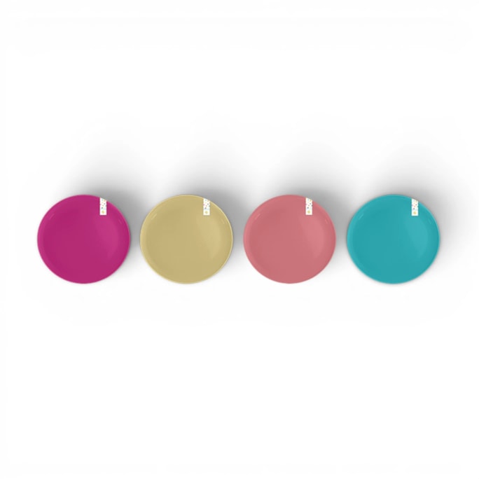 Wholesale Summer Plastic Plate Dia. 25cm 2pk | Wholesale Direct