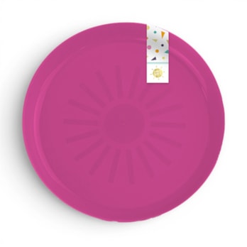 Wholesale Summer Plastic Plates 4pk 18cm | Wholesale Direct