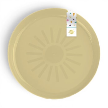 Wholesale Summer Plastic Plates 4pk 18cm | Wholesale Direct