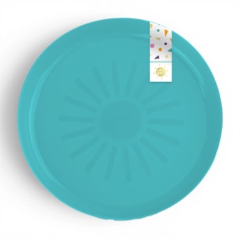 Wholesale Summer Plastic Plates 4pk 18cm | Wholesale Direct