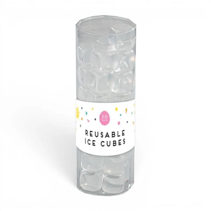 Wholesale Summer Reusable Ice Cubes 30 Pack | Wholesale Direct
