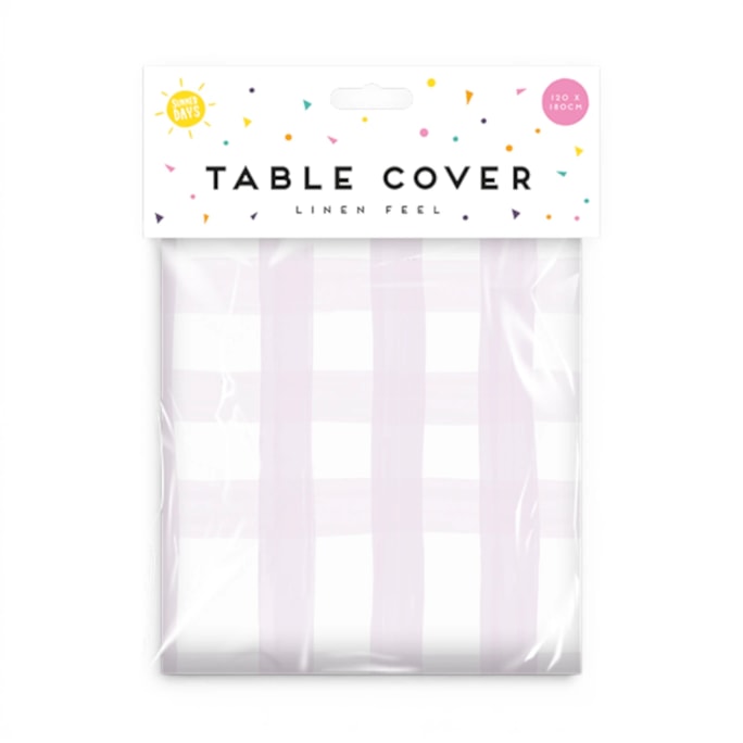 Wholesale Summer Linen Feel Table Cover 120 x 180cm | Wholesale Direct