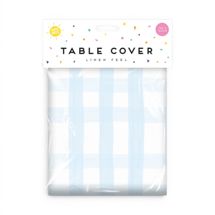 Wholesale Summer Linen Feel Table Cover 120 x 180cm | Wholesale Direct