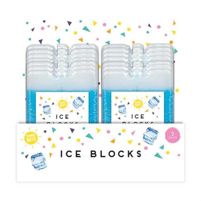 Wholesale Ice Blocks 2 Pack in CDU | Wholesale Direct Wholesale Ice Blocks 2 Pack in CDU | Wholesale Direct