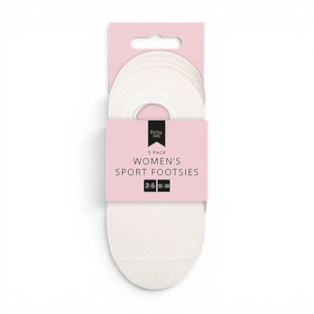 Wholesale Ladies Footsies 5pk | Wholesale Direct