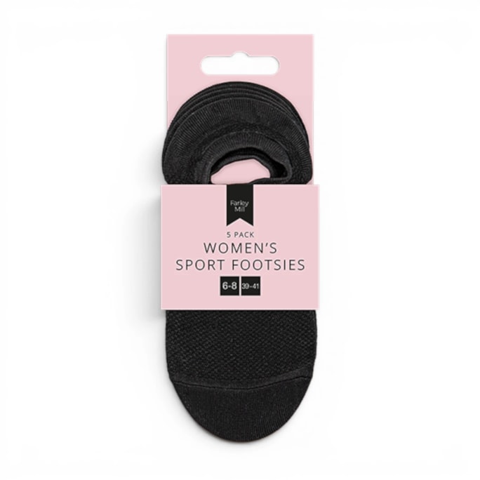 Wholesale Ladies Footsies 5pk | Wholesale Direct Wholesale Ladies Footsies 5pk | Wholesale Direct