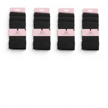 Wholesale Ladies 60 Denier Black Opaque Tights 3pk | Wholesale Direct