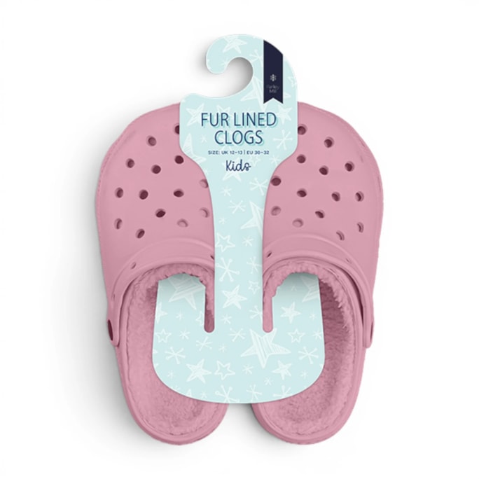 Wholesale Kids Fur Lined Clogs | Wholesale Direct
