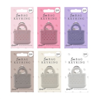 Wholesale EVA Bag Keyring CDU | Wholesale Direct