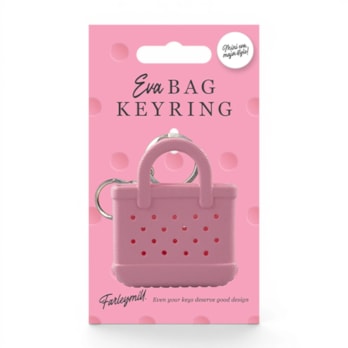 Wholesale EVA Bag Keyring CDU | Wholesale Direct