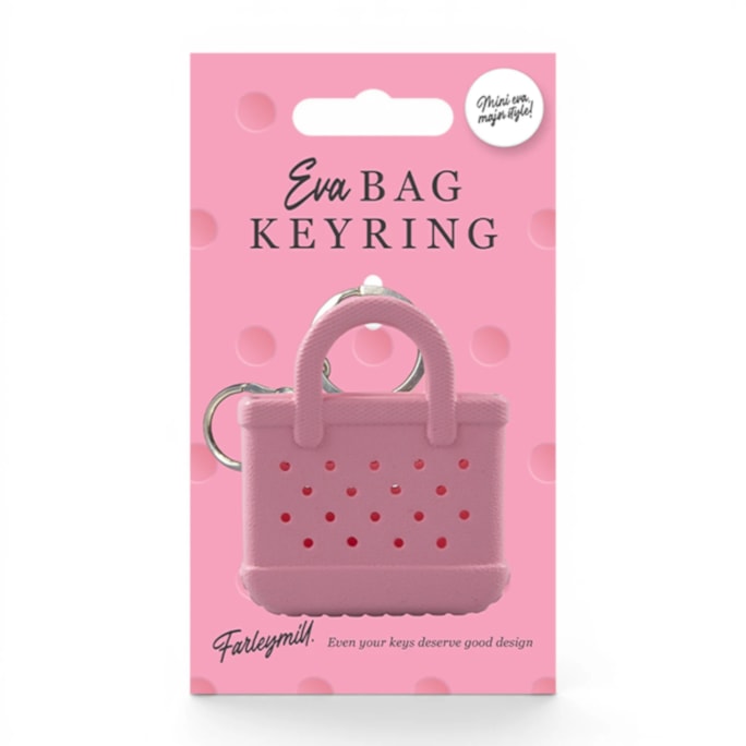 Wholesale EVA Bag Keyring CDU | Wholesale Direct