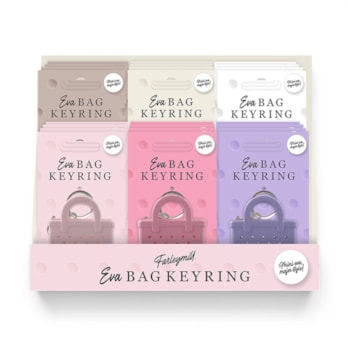 Wholesale EVA Bag Keyring CDU | Wholesale Direct