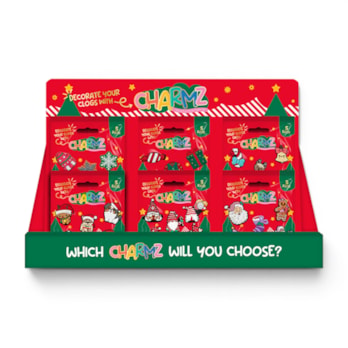 Wholesale Christmas Clog Charmz 5pk CDU | Wholesale Direct