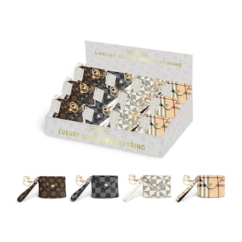 Wholesale Luxury Coin Purse Keyring CDU | Wholesale Direct