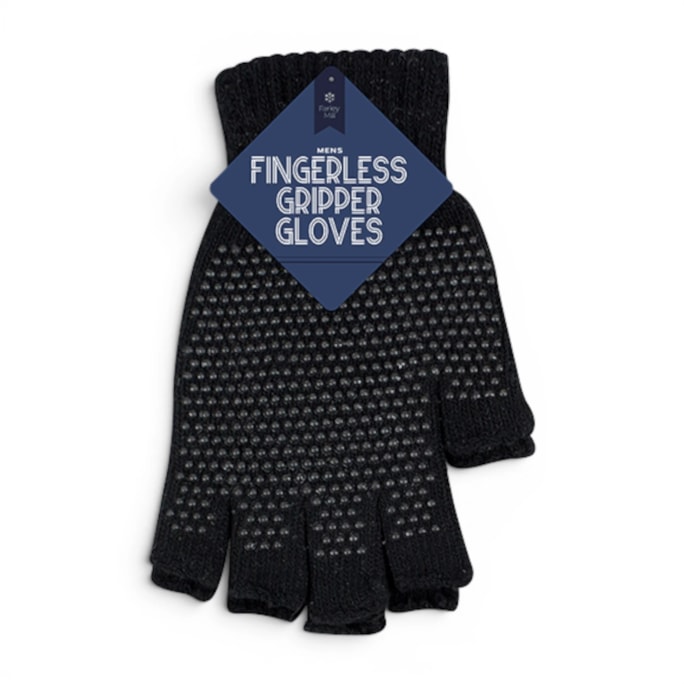 Wholesale Mens Fingerless Gripper Gloves | Wholesale Direct Wholesale Mens Fingerless Gripper Gloves | Wholesale Direct
