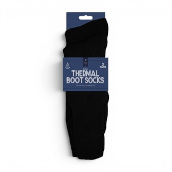 Wholesale Mens Thermal Boot Socks 2 Pairs | Wholesale Direct