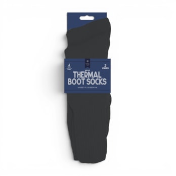 Wholesale Mens Thermal Boot Socks 2 Pairs | Wholesale Direct