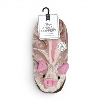 Wholesale Ladies Sherpa Animal Slippers | Wholesale Direct