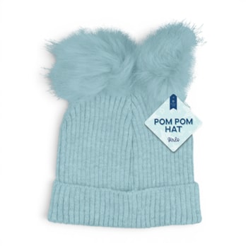 Wholesale Girls Pom Pom Hat With Metallic Thread | Wholesale Direct