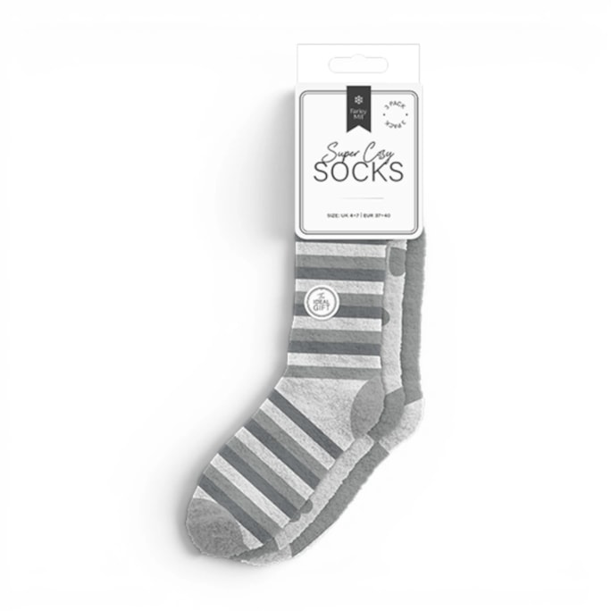 Wholesale Ladies Cosy Socks 3pk | Wholesale Direct