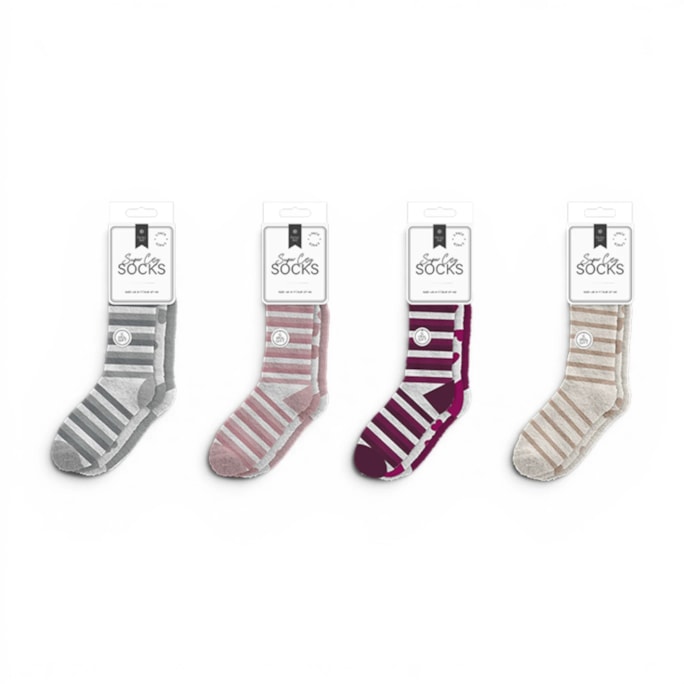 Wholesale Ladies Cosy Socks 3pk | Wholesale Direct