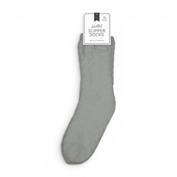 Wholesale Ladies Lurex Knitted Slipper Socks | Wholesale Direct
