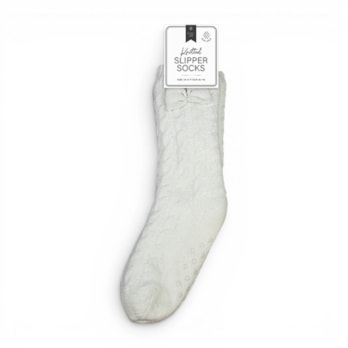 Wholesale Ladies Lurex Knitted Slipper Socks | Wholesale Direct
