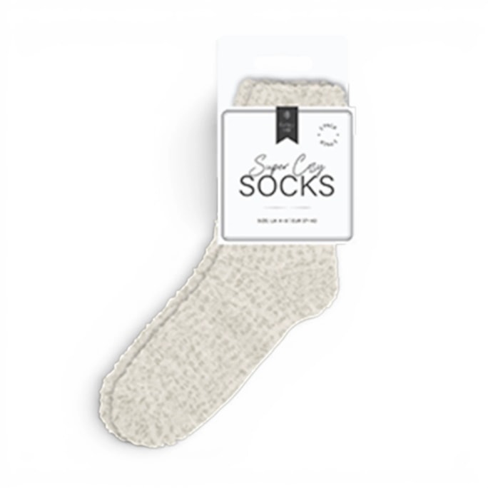 Wholesale Ladies Plain Cosy Socks 2pk | Wholesale Direct