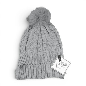 Wholesale Ladies Cable Knit Hat with Pom Pom | Wholesale Direct