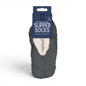 Wholesale Mens Fleece Lined Slipper Socks | Wholesale Direct