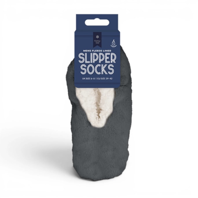 Wholesale Mens Fleece Lined Slipper Socks | Wholesale Direct