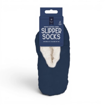 Wholesale Mens Fleece Lined Slipper Socks | Wholesale Direct