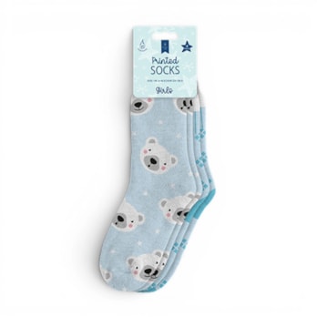 Wholesale Kids Printed Thermal Socks 4pk | Wholesale Direct