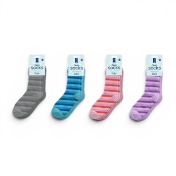 Wholesale Kids Cosy Socks 2pk | Wholesale Direct