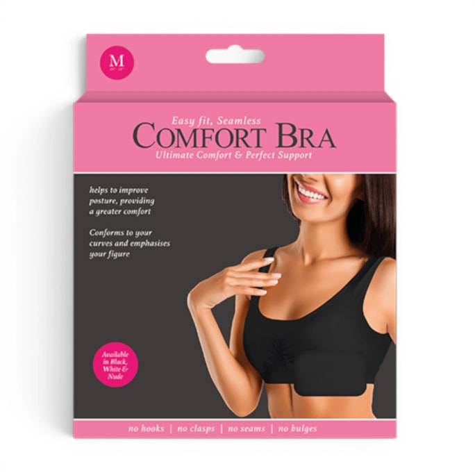 Wholesale Comfort Bra Black | Wholesale Direct